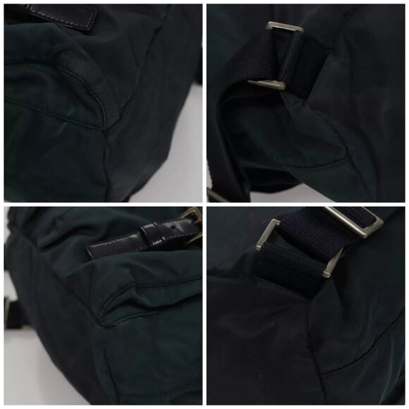 PRADA Backpack Nylon Green Auth 108311 - Picture 16 of 16